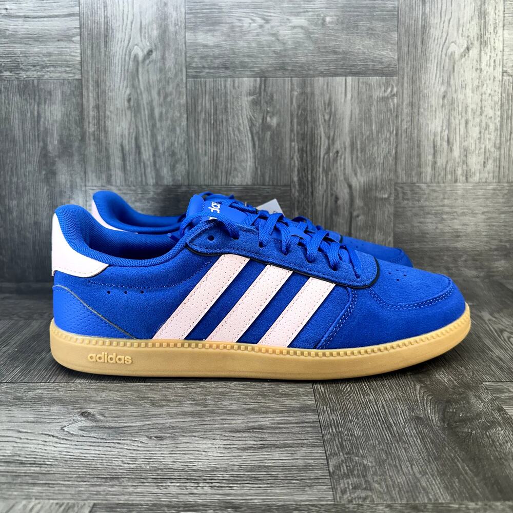 Adidas Breaknet Sleek Womens Sneakers Blue Pink Gum JH6901 Size 9.5 NEW